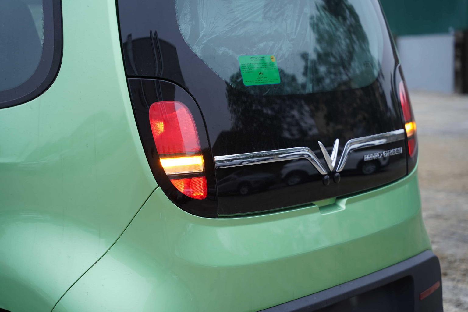 Ngoại thất Minio Green